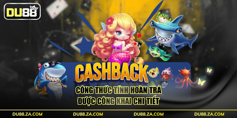 Ưu Đãi Hoàn Trả Bắn Cá 0.2% Mỗi Ngày DU88 Không Giới Hạn 3 Công thức tính hoàn trả được công khai chi tiết